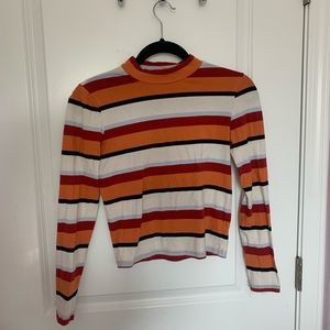 Forever 21 Mock Neck Long Sleeve Too